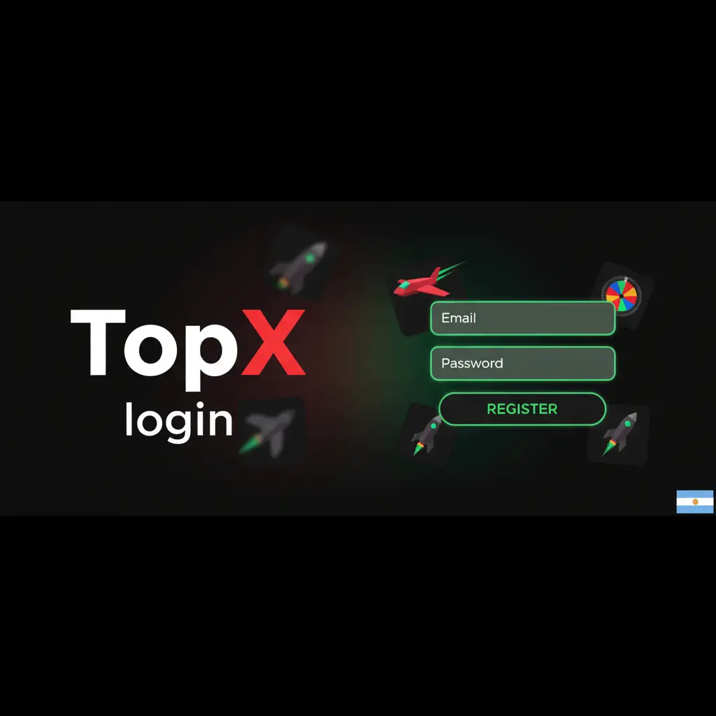 ¿Cómo registrarse en TopX Argentina a través de la aplicación móvil?